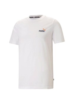 Koszulka męska ESS+ 2 Col Small Logo Tee Puma ze sklepu SPORT-SHOP.pl w kategorii T-shirty męskie - zdjęcie 154231874