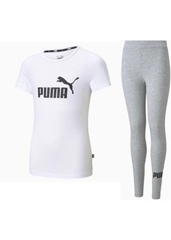 Komplet dziewczęcy Essentials Logo Puma ze sklepu SPORT-SHOP.pl w kategorii Komplety dziewczęce - zdjęcie 154242363