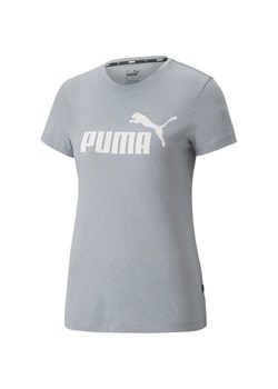 Koszulka damska Essentials Logo Heather Tee Puma ze sklepu SPORT-SHOP.pl w kategorii Bluzki damskie - zdjęcie 154258103