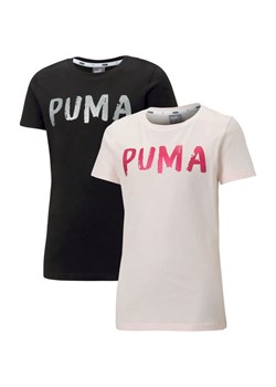 Koszulki dziewczęce Alpha T-Shirt 2szt Puma ze sklepu SPORT-SHOP.pl w kategorii Bluzki dziewczęce - zdjęcie 154258401