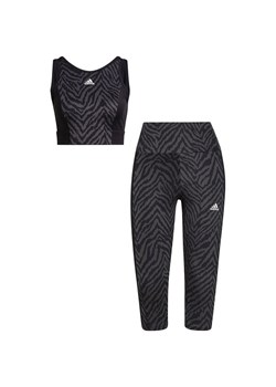 Komplet treningowy damski Zebra High Rise carpi Adidas ze sklepu SPORT-SHOP.pl w kategorii Komplety i garnitury damskie - zdjęcie 154274722