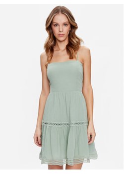 Guess Sukienka letnia Safa W3GK0M WEID0 Zielony Regular Fit ze sklepu MODIVO w kategorii Sukienki - zdjęcie 154289802
