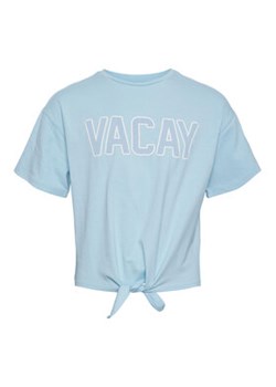 Pieces KIDS T-Shirt 17138244 Niebieski Regular Fit ze sklepu MODIVO w kategorii Bluzki dziewczęce - zdjęcie 154289884