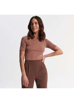 Sinsay - Sweter basic - Beżowy ze sklepu Sinsay w kategorii Swetry damskie - zdjęcie 154290242