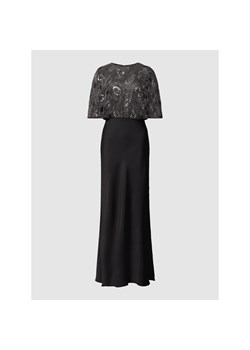 Długa sukienka z ozdobnymi aplikacjami ze sklepu Peek&Cloppenburg  w kategorii Sukienki - zdjęcie 154301832