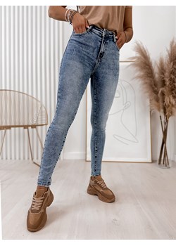 spodnie flon jeansowe m/38 ze sklepu UBRA w kategorii Jeansy damskie - zdjęcie 154308590