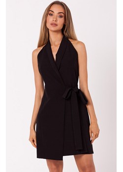 Sukienka żakietowa bez rękawów w kolorze czarnym M747, Kolor czarny, Rozmiar S, MOE ze sklepu Primodo w kategorii Sukienki - zdjęcie 154311924