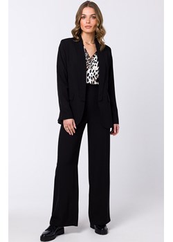 Spodnie z szerokimi nogawkami w kolorze czarnym S331, Kolor czarny, Rozmiar M, Stylove ze sklepu Primodo w kategorii Spodnie damskie - zdjęcie 154311940