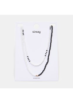 Sinsay - Naszyjniki 2 pack - Wielobarwny ze sklepu Sinsay w kategorii Naszyjniki - zdjęcie 154320551