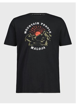 Maloja T-Shirt KapfM. 35502-1-0817 Czarny Regular Fit ze sklepu MODIVO w kategorii T-shirty męskie - zdjęcie 154330111