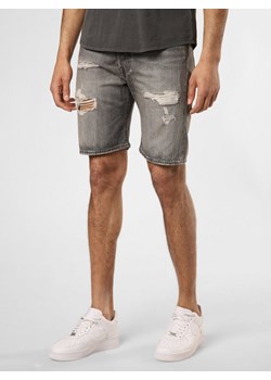 Levi's Męskie spodenki jeansowe Mężczyźni Bawełna antracytowy jednolity ze sklepu vangraaf w kategorii Spodenki męskie - zdjęcie 154382822