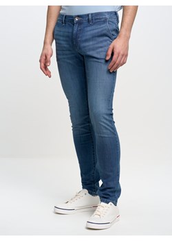 Spodnie chinosy jeans męskie niebieskie Cinar 128 ze sklepu Big Star w kategorii Jeansy męskie - zdjęcie 154382944