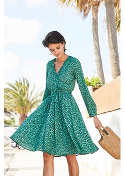 Taliowana sukienka Havana, XS ze sklepu NAOKO w kategorii Sukienki - zdjęcie 154385040