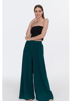 Szerokie spodnie Forest Dream XS/S ze sklepu NAOKO w kategorii Spodnie damskie - zdjęcie 154385201