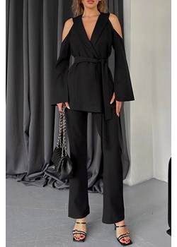 Komplet DILFONDA BLACK ze sklepu Ivet Shop w kategorii Komplety i garnitury damskie - zdjęcie 154399942