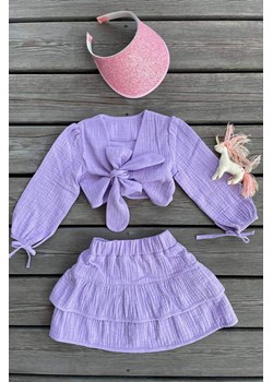 Bluzka Frania Purple, 2/3 ze sklepu NAOKO w kategorii Bluzki dziewczęce - zdjęcie 154401893