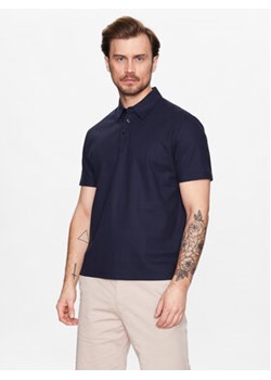 Oscar Jacobson Polo Wade 6960 5108 Granatowy Regular Fit ze sklepu MODIVO w kategorii T-shirty męskie - zdjęcie 154402363