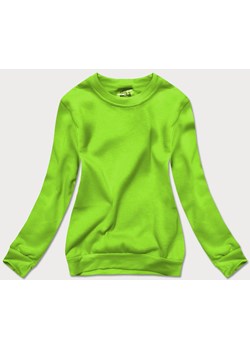 Bluza dresowa damska ze ściągaczami jasny zielony (w01-31) ze sklepu goodlookin.pl w kategorii Bluzy damskie - zdjęcie 154406212