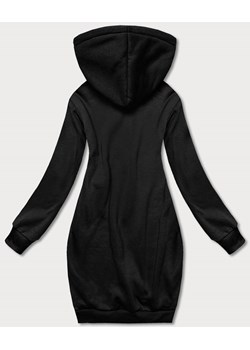 Długa bluza dresowa czarna (YS10005-3) ze sklepu goodlookin.pl w kategorii Bluzy damskie - zdjęcie 154406794