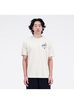 Koszulka męska New Balance MT31561BE – beżowa ze sklepu New Balance Poland w kategorii T-shirty męskie - zdjęcie 154419310