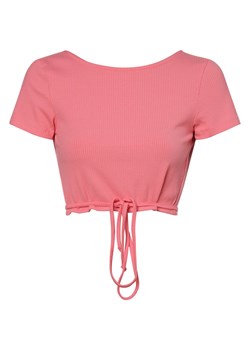 EDITED T-shirt damski Kobiety wiskoza różowy jednolity ze sklepu vangraaf w kategorii Bluzki damskie - zdjęcie 154421611
