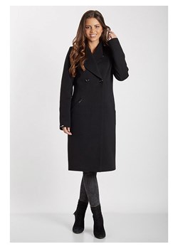 Ciriana Wełniany płaszcz w kolorze czarnym ze sklepu Limango Polska w kategorii Płaszcze damskie - zdjęcie 154422122