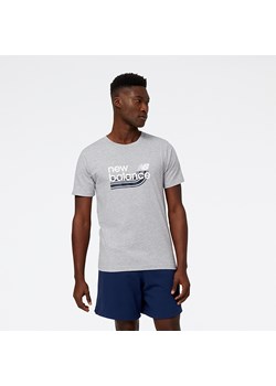 Koszulka męska New Balance MT31908AG – szara ze sklepu New Balance Poland w kategorii T-shirty męskie - zdjęcie 154425844
