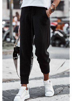 Spodnie GLADIS BLACK ze sklepu Ivet Shop w kategorii Spodnie damskie - zdjęcie 154426881