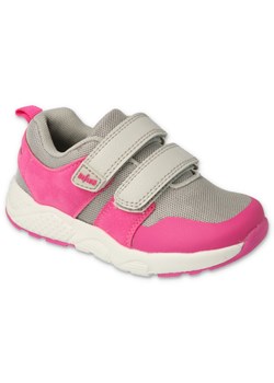 Befado obuwie dziecięce 516X247 różowe szare ze sklepu ButyModne.pl w kategorii Buty sportowe dziecięce - zdjęcie 154428160