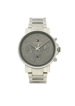 Zegarek Tommy Hilfiger - Daniel TH1710382 Silver/White ze sklepu eobuwie.pl w kategorii Zegarki - zdjęcie 154436362