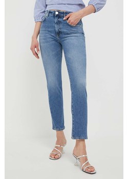 Pinko jeansy PASADENA damskie kolor niebieski ze sklepu ANSWEAR.com w kategorii Jeansy damskie - zdjęcie 154441081