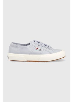 Superga tenisówki 2750 COTU CLASSIC damskie kolor fioletowy S000010 ze sklepu ANSWEAR.com w kategorii Trampki damskie - zdjęcie 154450534