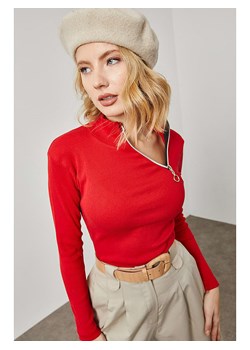 Lycalia Sweter w kolorze czerwonym ze sklepu Limango Polska w kategorii Swetry damskie - zdjęcie 154460642