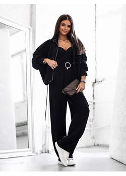 Spodnie Dizma Czarne ze sklepu Lisa Mayo w kategorii Spodnie damskie - zdjęcie 154464531