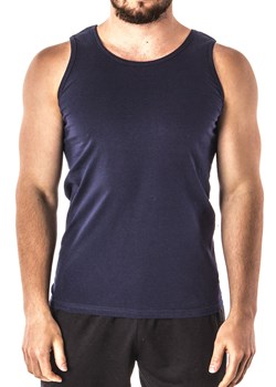 Koszulka bezrękawnik am10 - granat ze sklepu Risardi w kategorii T-shirty męskie - zdjęcie 154468044