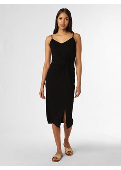 EDITED Sukienka damska Kobiety Dżersej czarny jednolity ze sklepu vangraaf w kategorii Sukienki - zdjęcie 154470122