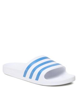 adidas Klapki Adilette Aqua Slides HP6295 Biały ze sklepu MODIVO w kategorii Klapki damskie - zdjęcie 154505500
