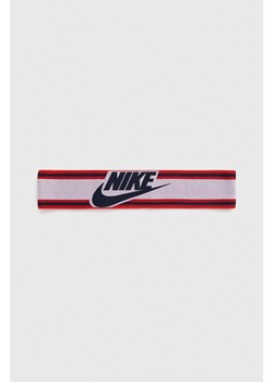 Nike opaska na głowę kolor czerwony ze sklepu ANSWEAR.com w kategorii Opaski damskie - zdjęcie 154519432