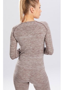 Legginsy melange sportowe w kolorze kawowym, Kolor kawowy, Rozmiar M, Spaio ze sklepu Primodo w kategorii Spodnie damskie - zdjęcie 154524051