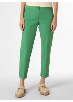 RAFFAELLO ROSSI Spodnie Kobiety Sztuczne włókno zielony jednolity ze sklepu vangraaf w kategorii Spodnie damskie - zdjęcie 154533271