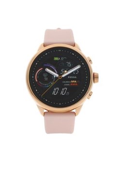 Fossil Smartwatch Wellness Edition FTW4071 Różowy ze sklepu MODIVO w kategorii Zegarki - zdjęcie 154535480