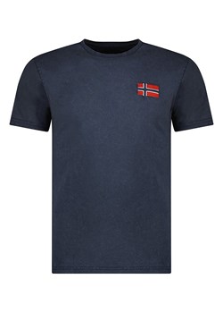 Geographical Norway Koszulka w kolorze granatowym ze sklepu Limango Polska w kategorii T-shirty męskie - zdjęcie 155170761