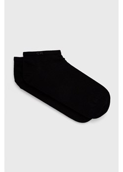 Calvin Klein Skarpetki (2-pack) męskie kolor czarny ze sklepu ANSWEAR.com w kategorii Skarpetki męskie - zdjęcie 155780784