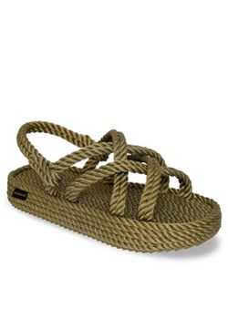 Bohonomad Sandały Bodrum BOD.0011.PRS Khaki ze sklepu MODIVO w kategorii Sandały damskie - zdjęcie 155783782