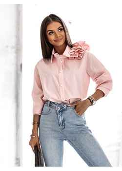 Koszula Lunna Różowa ze sklepu Lisa Mayo w kategorii Koszule damskie - zdjęcie 155791360