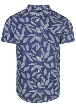 Koszula Bawełniana - Brave Soul - Niebieska, w Pióra KSKCBRSSS23ANTONIOink ze sklepu JegoSzafa.pl w kategorii Koszule męskie - zdjęcie 155792430