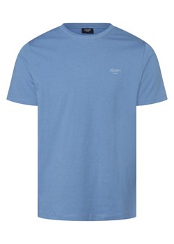 Joop Jeans T-shirt męski Mężczyźni Bawełna niebieski jednolity ze sklepu vangraaf w kategorii T-shirty męskie - zdjęcie 155813221