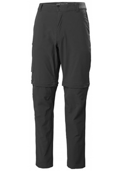 Męskie spodnie trekkingowe Helly Hansen Brono Softshell Zip Off Pant - czarny ze sklepu Sportstylestory.com w kategorii Spodnie męskie - zdjęcie 155836170