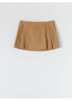 Sinsay - Spódnica mini trapezowa - beżowy ze sklepu Sinsay w kategorii Spódnice - zdjęcie 155856824