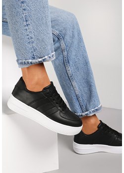 Czarne Sneakersy Rasminos ze sklepu renee.pl w kategorii Buty sportowe damskie - zdjęcie 155882703